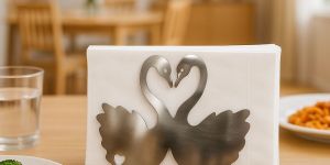 Duck Shape Stainless Steel Napkin Holder