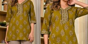 Kalamkari Short Kurti