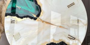 Epoxy Wall Clock
