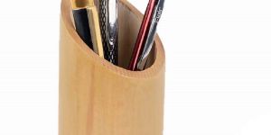 Bamboo Pen Stand
