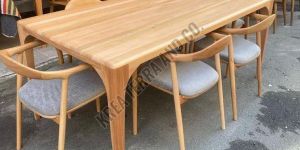 6 Seater Wooden Dining Table