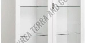 Modern Wooden Designer White Crockery Cabinet