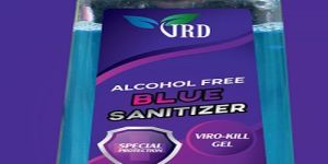 100 Ml Alcohol Free Blue Hand Sanitizer