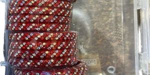 Kids Maroon Stone Bangles