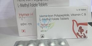 Hymer H Heme Iron Polypeptide Vitamin C L-Methylfolate Tablet