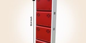 4x2 Inch Wall-Mounted Metal Shoe Rack