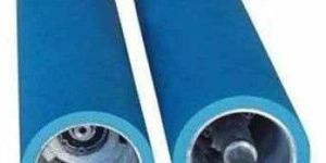 Blue Lamination Rubber Roller