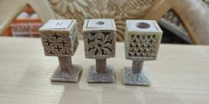Marble Candle Holders