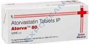 Atorva 80mg Atorvastatin Tablet