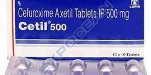 Cetil 500mg Cefuroxime Axetil Tablet
