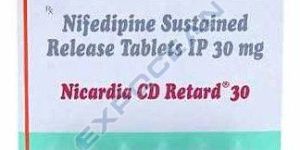 Nicardia CD Retard 30mg Nifedipine Tablet