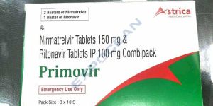Primovir Nirmatrelvir 150mg And Ritonavir 100mg Combipack Tablet