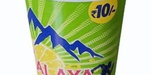 180ml Polypropylene Gluco Printed Disposable Glass