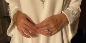 Embroidered Wedding Dress