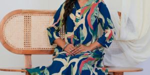 Vibrant Abstract Print Co-Ord Set