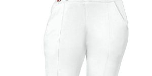 White 4 Way Stretchable Lycra Pant