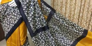 Printed Murshidabad Silk Saree