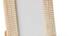 Mosaic Checkered Wood Photo Frame