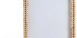 Natural Rattan Weave Photo Frame