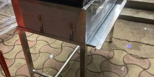 Stainless Steel Charcoal Barbeque Grill Machine