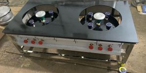stainless steel biryani cooking range
