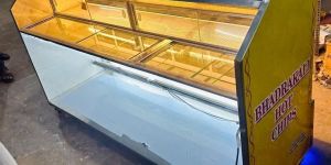 Stainless Steel Hot Chip Display Counter