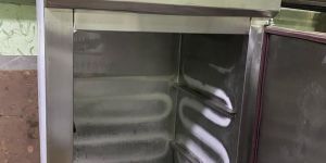 Two Door Stainless Steel Vertical Freezer