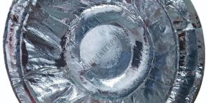 4.5 Inch Laminated Disposable Silver Dona