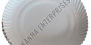 8 Inch High Strength White Paper Plate