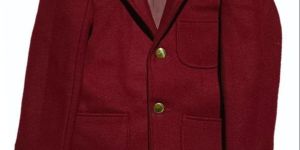 Maroon School Blazer Coat