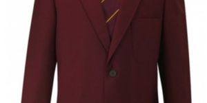 Maroon Wool Full Sleeve School Blazer
