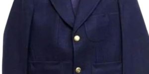 Navy Blue Plain School Blazer
