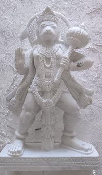 Kalkata Petron White Marble Statue,39 Inch, Rs 40,500