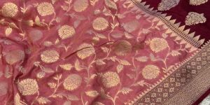 katan georgette saree