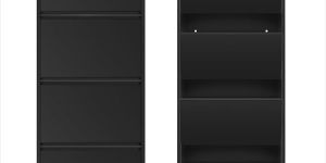 4 Shelves Wall Mounted Shoe Rack