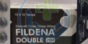 Fildena Double Sildenafil Citrate 200mg Tablets