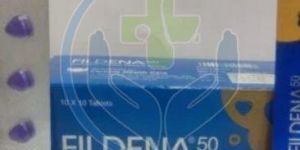 Fildena Sildenafil Citrate 50mg Tablets