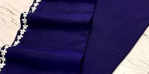 Khadi Cotton Plain Sarees