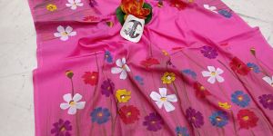 Printed Mulmul Cotton Sarees