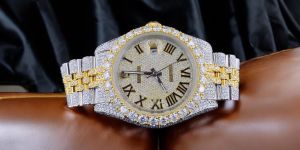 precision diamond studded watches