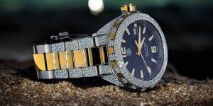 Real Moissanite Fully Iced Watch
