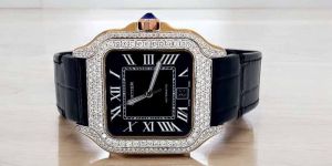 Royal Vvs Moissanite Diamond Wrist Watch