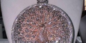 Sterling Silver Moissanite Diamond Pendant