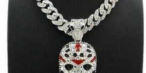 Street Style Moissanite Ice Silver Pendant