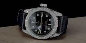 Ultimate Moissanite Diamond Studded Bling Watch