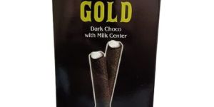 Ankit Aahoo Dark Gold Dark Choco Milk-centered Wafer