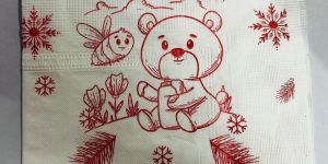 L Fold Printed Tissue Paper