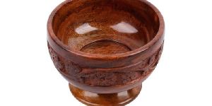 wooden base bowl