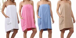 Terry Bath Towel Wrap