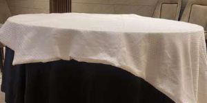 White Table Overlay